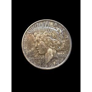 1924 Peace Silver Dollar - Circulated US Coin